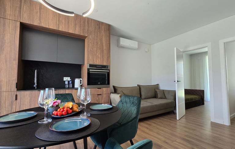 Trumpalaikė apartamentų nuoma Kunigiškėse Takas į Jūrą 2 komplekse