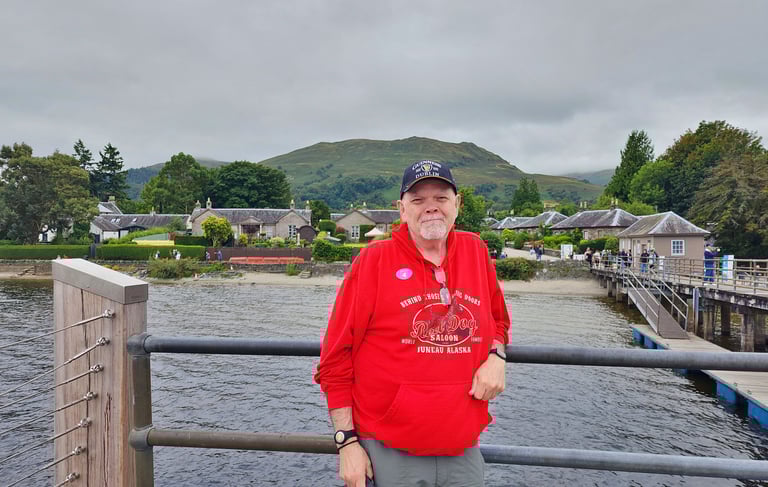 The Pirate at Loch Lomond in Luss, Scotland