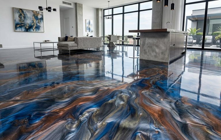 Epoxy flooring- Humble Tx.