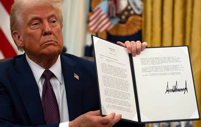 Donald Trump ordem executiva
