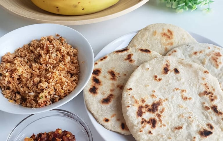 Coconut Roti
