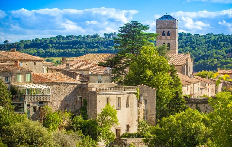 Montolieu village du livre dans l'Aude