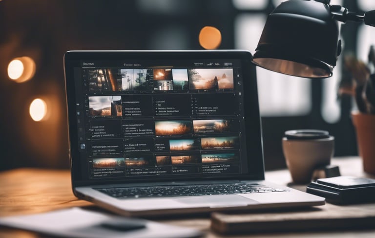 white and black abstract painting