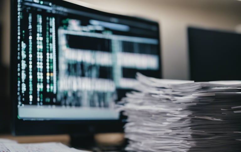 white and black abstract painting