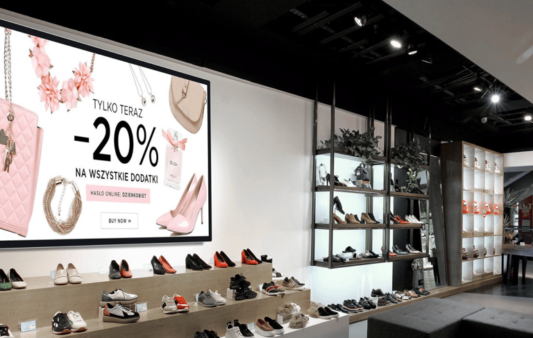 claratech's displays for retail stores