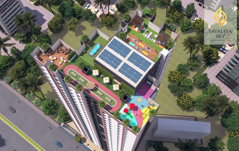 AMENITIES SAVALIYA SKY MIRA ROAD EAST, SAVALIYA SKY KANAKIA MIRA ROAD EAST