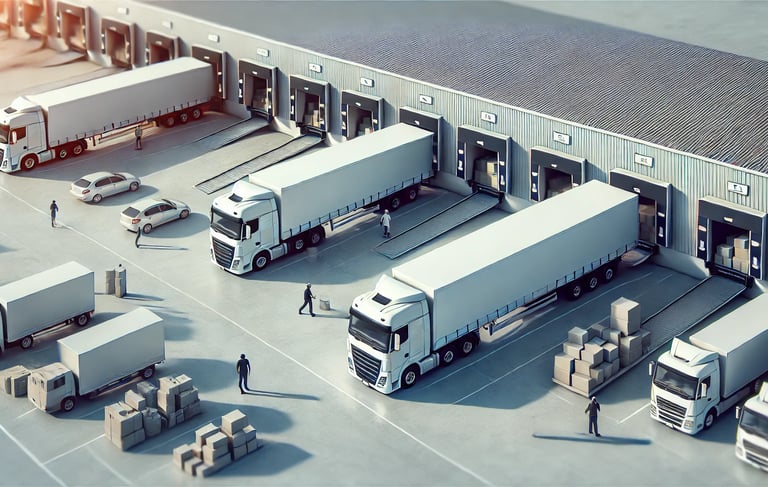 Cross docking en almacén logístico para reducir tiempos de entrega