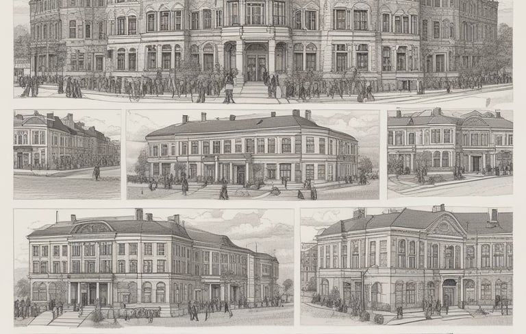 white and black abstract painting