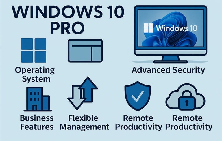 Download Windows 10 Pro Operating System - Click Here