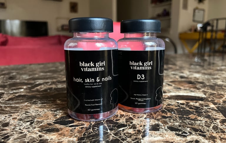 Black girl vitamins.