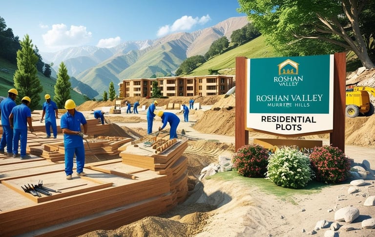 a group of construction workers working on a construction site