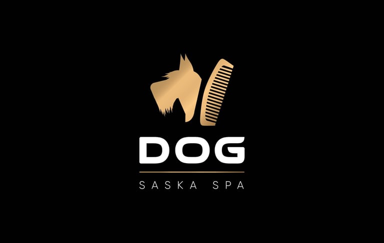 DogSaska Spa — logo salonu groomingu