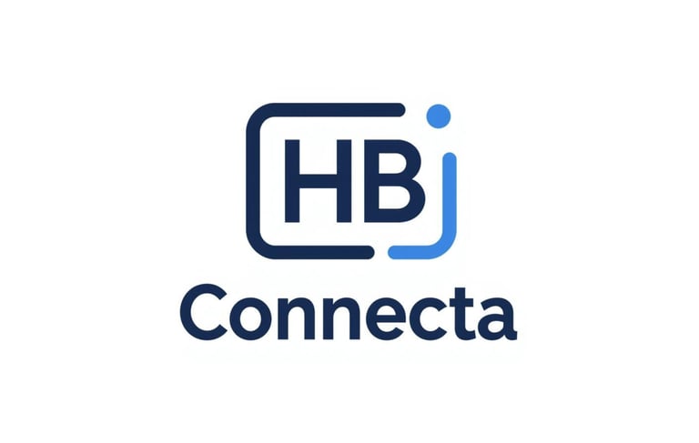 Logo HB Connecta – EU sourcing i eksport na rynki globalne