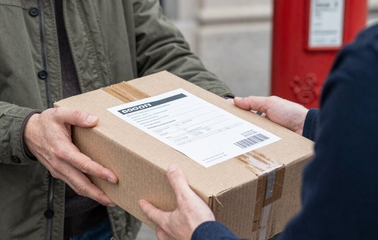 郵便局留め general delivery