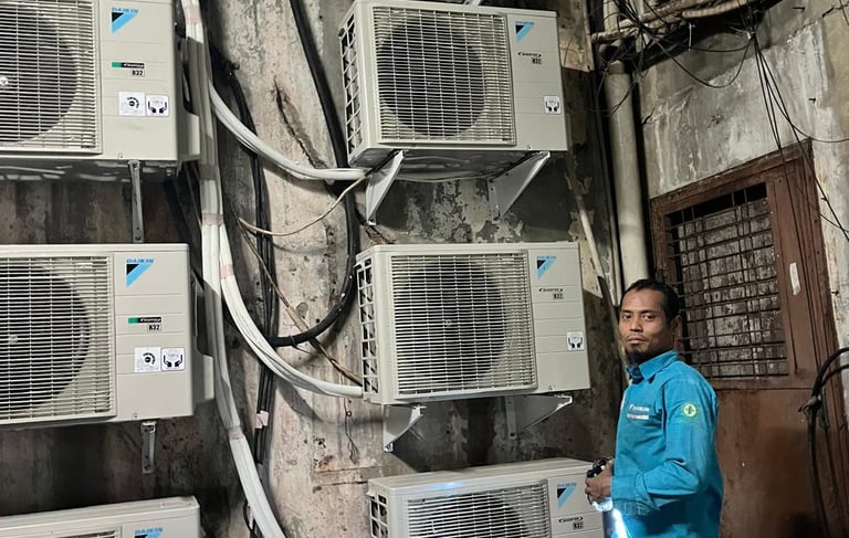 Pemasangan AC Daikin Pekanbaru