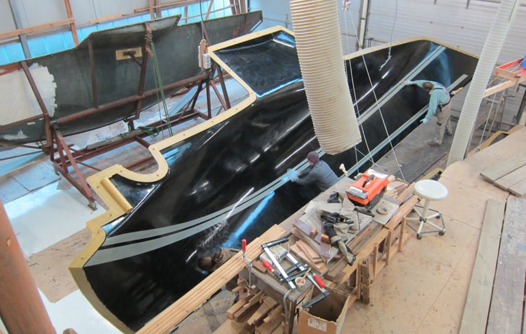 Dies ist die Form aus der der Rumpf entsteht