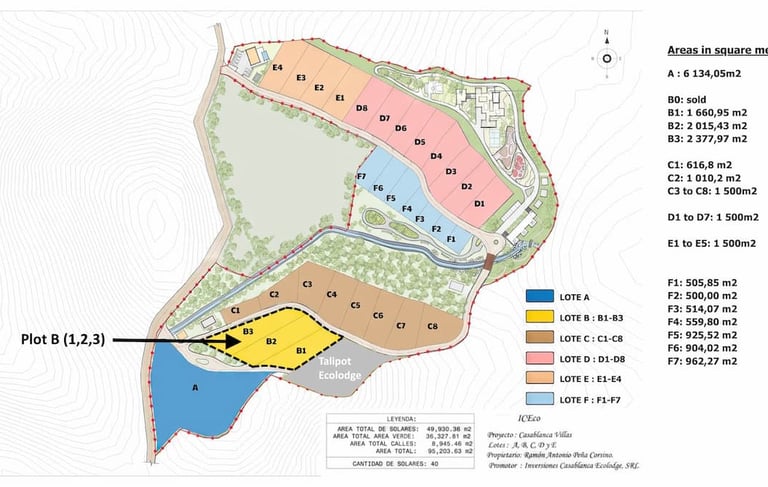 Terreno en venta para Confotur Projets