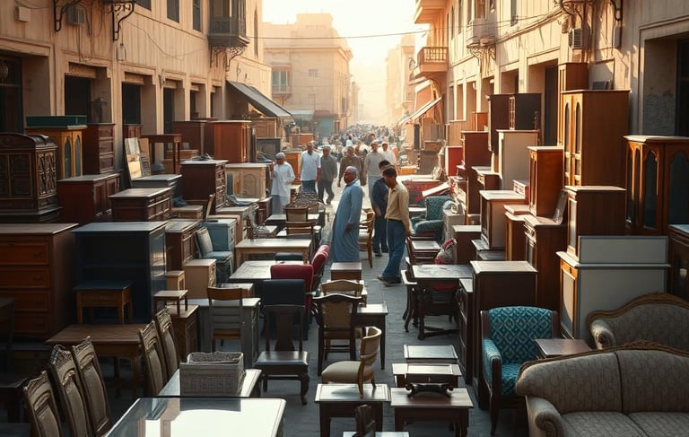 شراء أثاث مستعمل الربيع