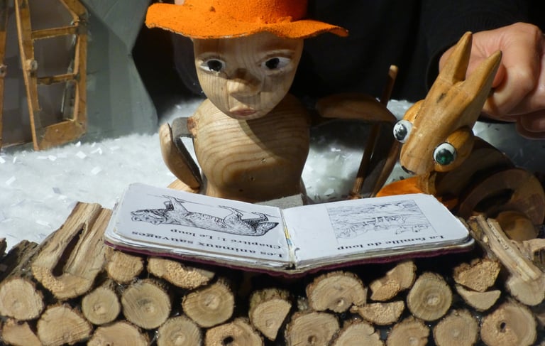 la louve et l'enfant