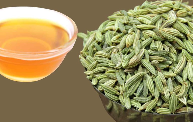 Wellness product Saunf Water (Fennel Seeds Water) prepared via   Distillation Proccess