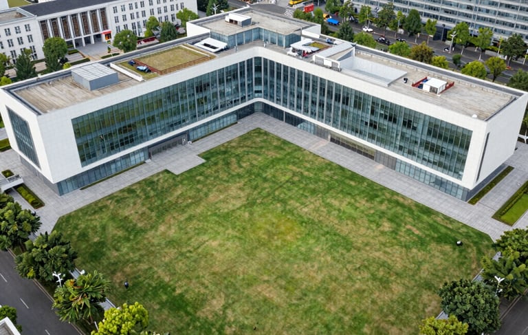 worm's-eye view photography of concrete building