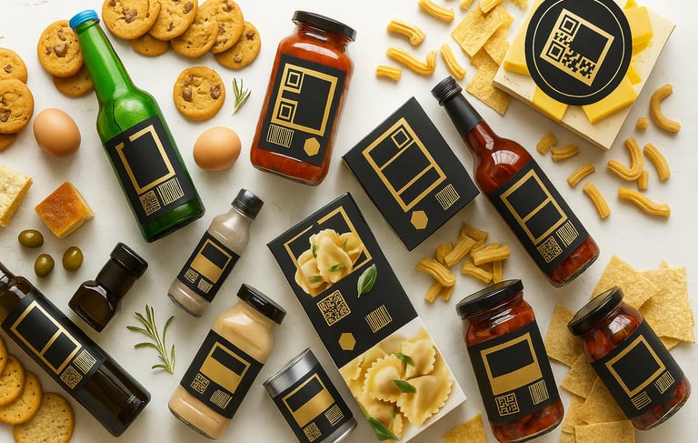 Etiquetas para sector alimenticio