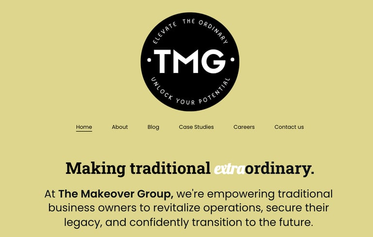 The Makeover Group go to market material