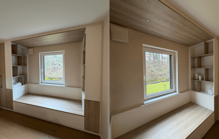 Construction d'une niche sur mesure