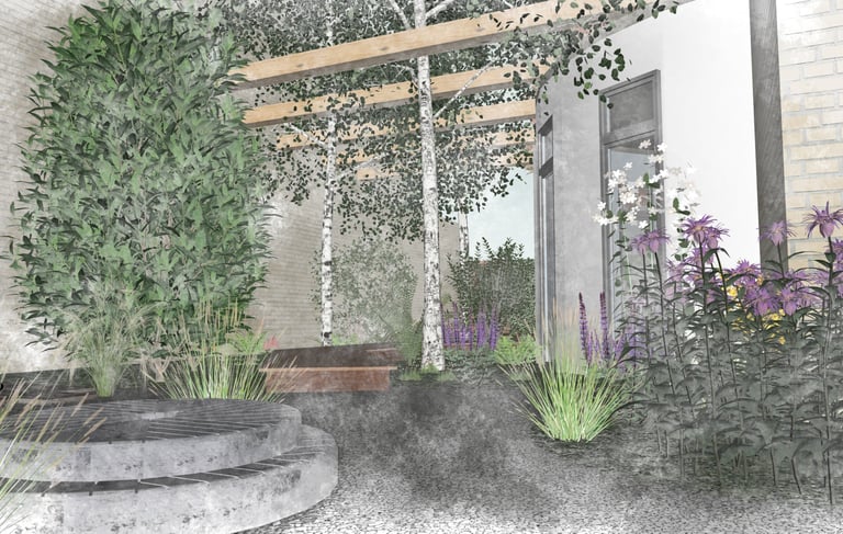 3D impressie Zilverpark