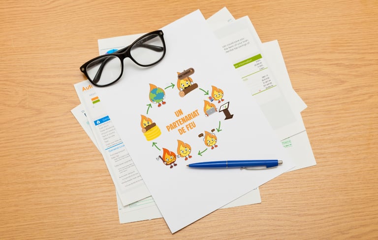 Documents de partenariats de bois de chauffage pour MaxThomasBois