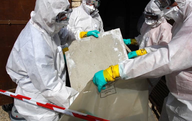 a group of people in white suits and white gloves