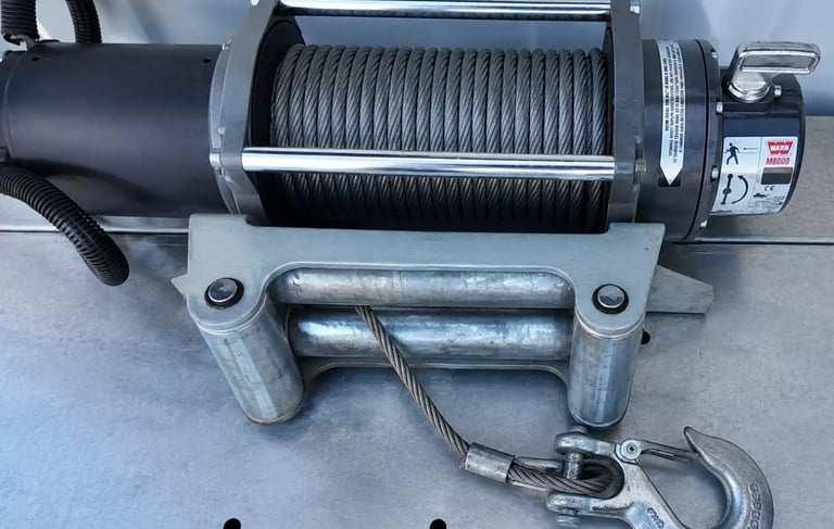 cabrestante eléctrico grúa