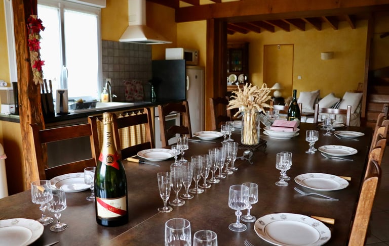 Gîte de Lamartinerye - Salle à Manger