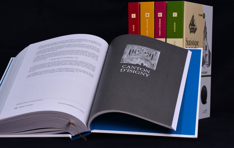 Page d'introduction au chapitre consacré au canton d'Isigny