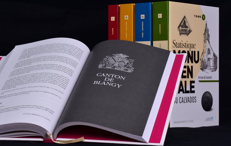 Page d'introduction au chapitre consacré au canton de Blangy