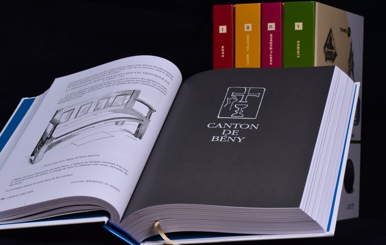 Page d'introduction au chapitre consacré au canton de Bény