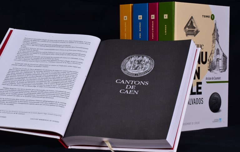 Page d'introduction au chapitre consacré au canton de Caenn