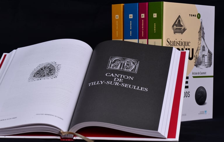 Page d'introduction au chapitre consacré au canton de Tilly-sur-Seulles