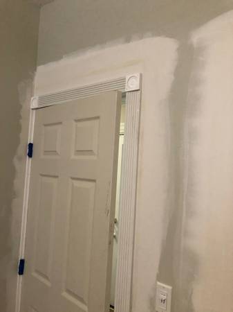 drywall repair around a door in holyoke ma