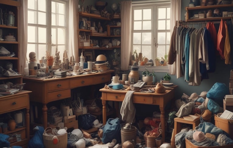 vaciado de piso con síndrome de Diógenes en Barcelona realizado por profesionales