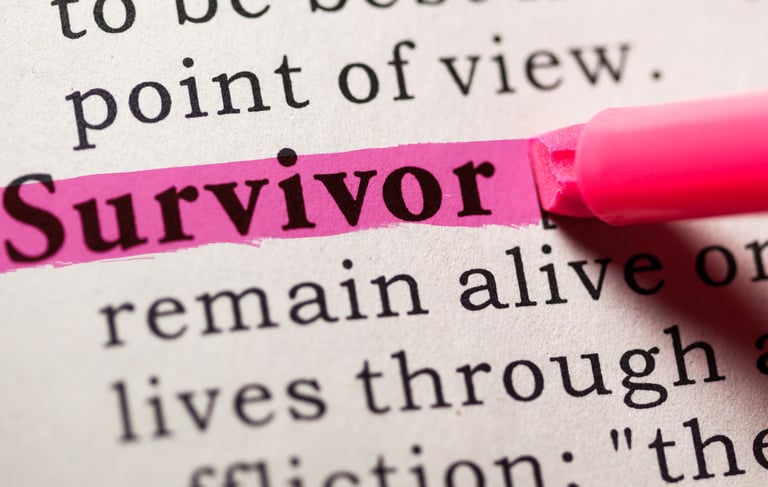 Survivors refuse to give up
