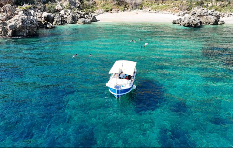 tour boat zingaro natural reserve