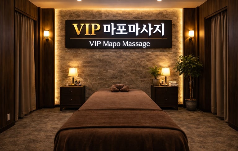 VIP 마포마사지 배드룸