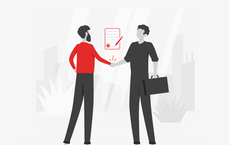 sharing proposal and meeting agency clients with enthusiasm