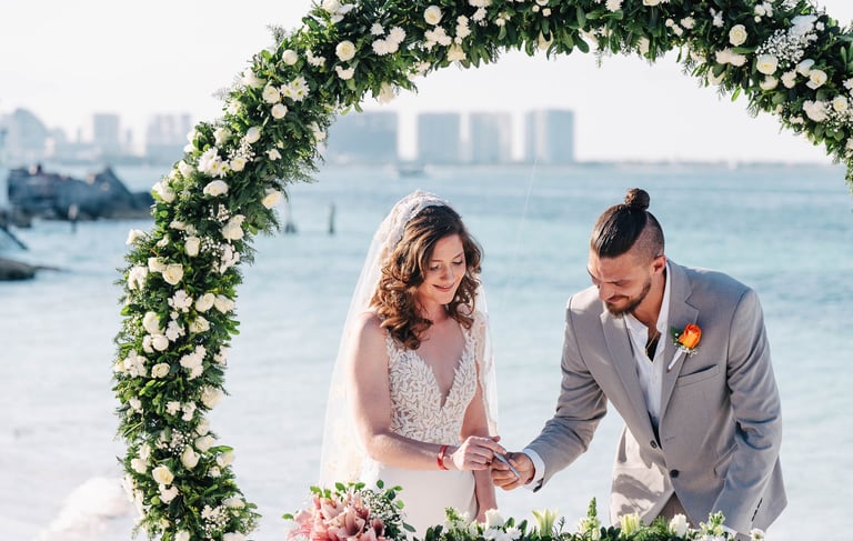 Legal ceremony Riviera maya and Playa del carmen