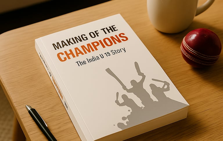Shiv Dhawan's book for U-19 Cricketers