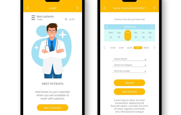 ABDM PHR end user Healthcare app for hospital and Clinic