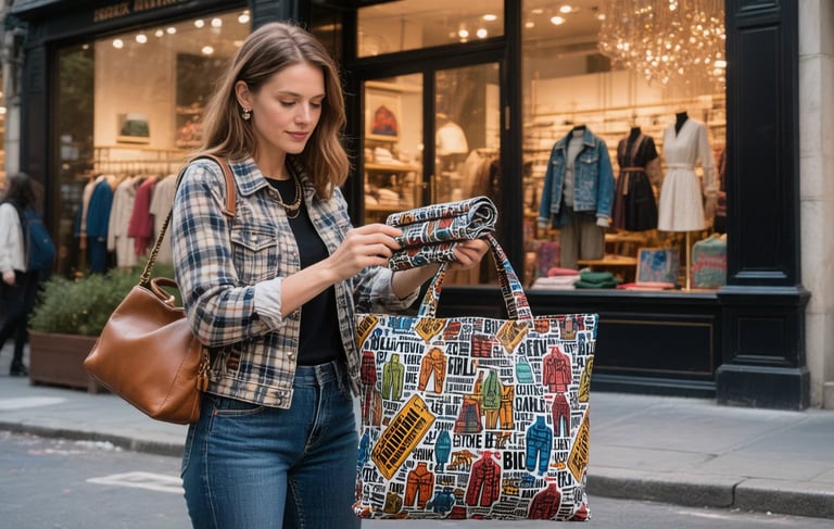 Bolsas de Compra Reutilizables Personalizadas