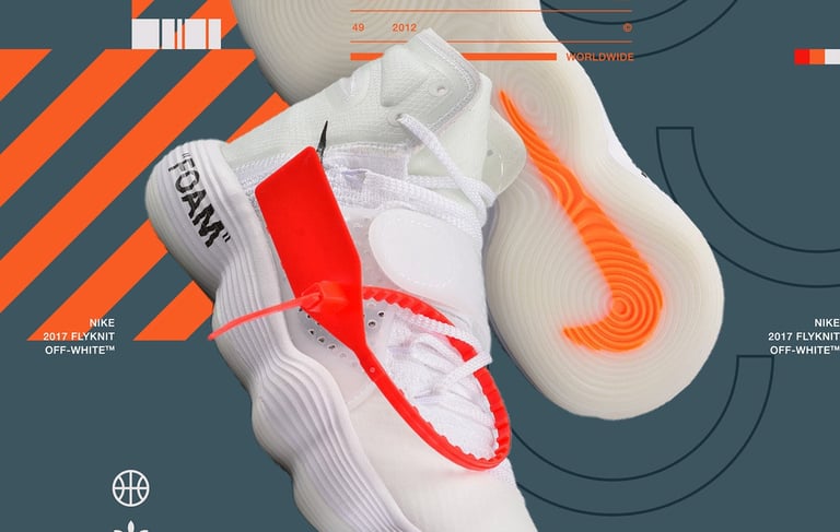 Sneaker poster Graphic design 