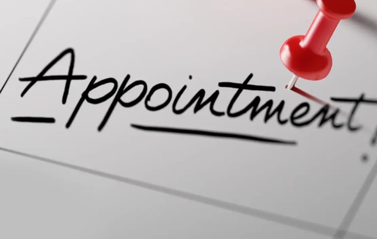 Book Your Appointment Now!